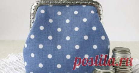 Clasp Coin Purse Tutorial Sewing a Charming Mini Purse with a Clasp. DIY Pattern &amp; Tutorial.