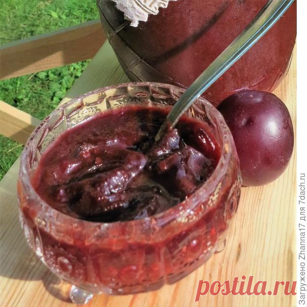 Сливовый джем с шоколадом - мой коронный рецепт