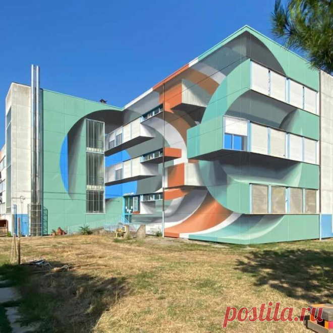 Геометрические формы и трехмерные иллюзии. Peeta - Художники, фотографы и скульпторы со всего света