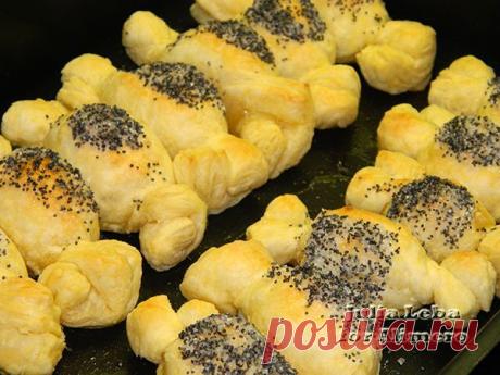 Слойки Конфетки / Рецепты с фото