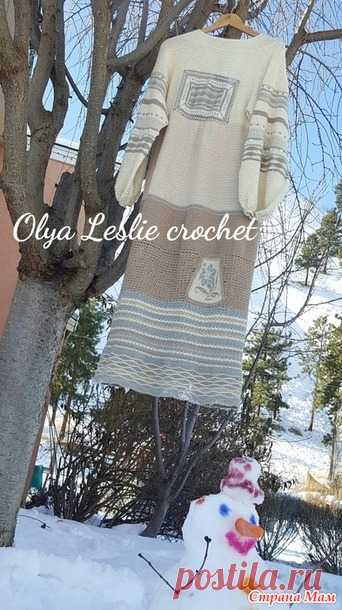 Пальто бохо - Вязание - Страна Мам