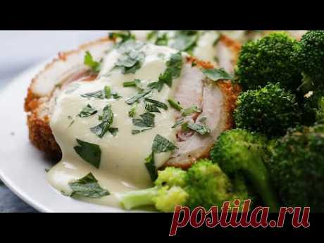 Crispy, Creamy Chicken Cordon Bleu