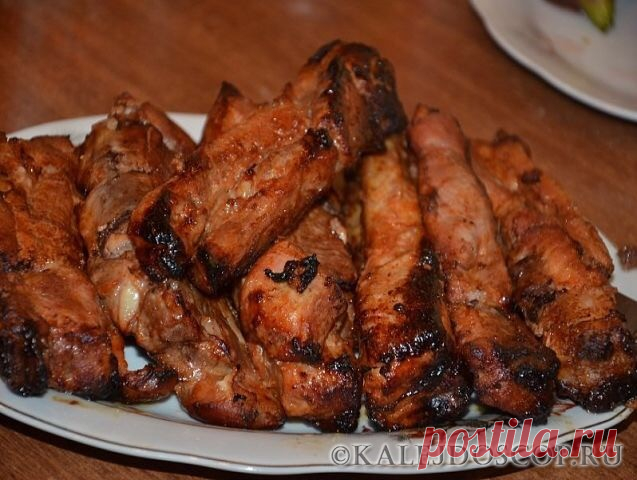 СВИНЫЕ РЁБРА ИЗ ДУХОВКИ | Калейдоскоп