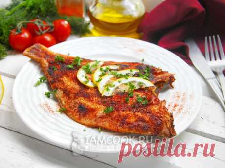 Камбала целиком — рецепты с пошаговыми фото и видео