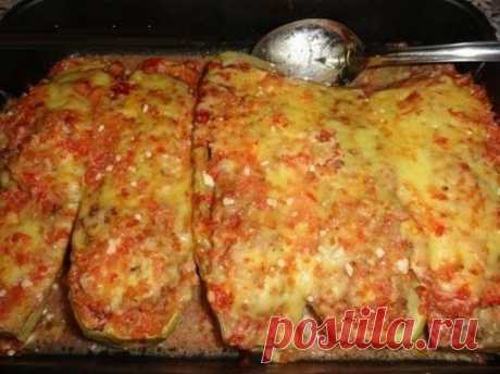 Шустрый повар.: Вкусные &quot;лодочки&quot; из кабачков