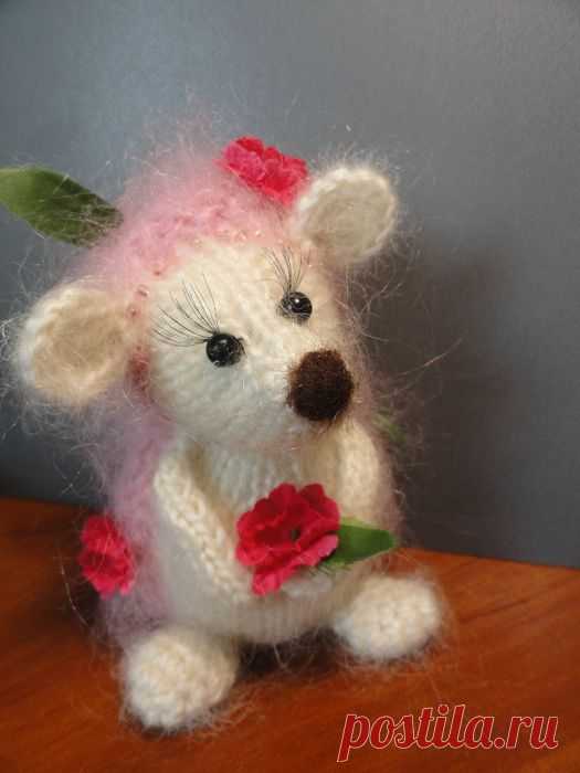 Ежик спицами.Описание