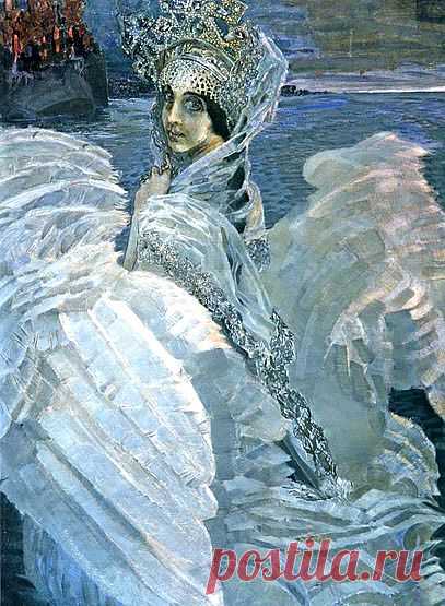 Волшебная кисть: о биографии и творчестве М. Врубеля (картины "Демон сидящий", "Демон поверженный", "Царевна-Лебедь", "К ночи" и др.)