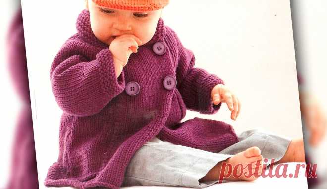 Пальтишко для малышки | Loveknitting.ru