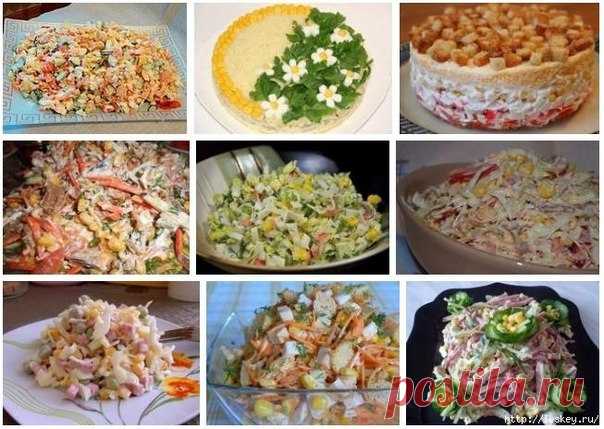 9 ВКУСНЕЙШИХ НИЗКОКАЛОРИЙНЫХ САЛАТОВ НА КАЖДЫЙ ДЕНЬ