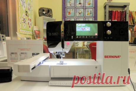 BERNINA 580 с вышивальным блоком - BERNINA - Швейно-вышивальные машины - Швейно-вышивальные машины - Швейные машины цены отзывы