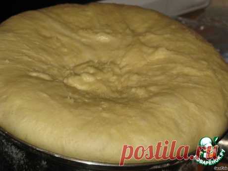 Тесто дрожжевое &quot;Просто бесподобное&quot; – Рецепт от Bepы с Djazzed Coock. Это тесто готовится не совсем обычным способом, что позволяет изделиям из него долго не черстветь и выпечка получается воздушной.