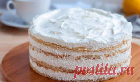 Творожный торт. РЕЦЕПТ ОЧЕНЬ СТАРЫЙ, НО ОЧЕНЬ ВКУСНЫЙ И ДЕШЕВЫЙ — Сад Заготовка