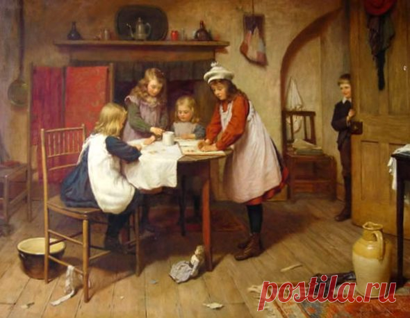 Гарри Брукер (1848 - 1940, Inglese) | Я дитя
