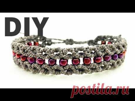 How To Make A Macrame Bracelet | Macrame Bracelet Tutorial