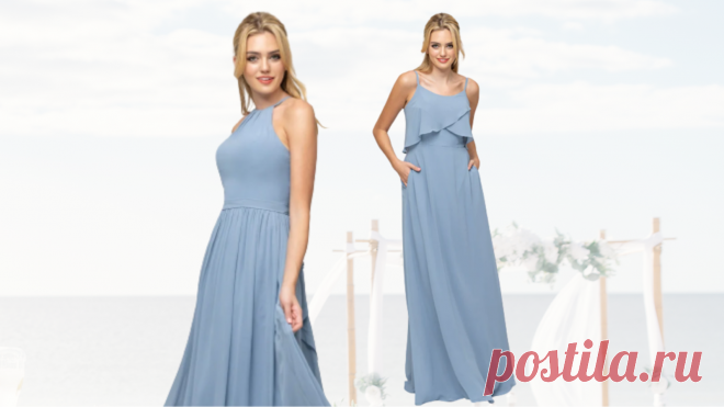 The Best Dusty Blue Dresses To Wear For Summer Wedding &ndash; Ferbena.com