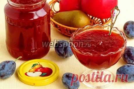 Повидло из яблок, груш и слив