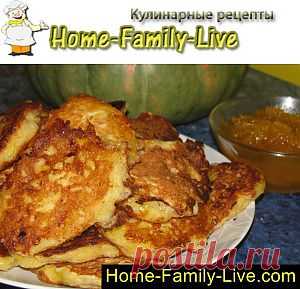 Оладьи из тыквы - пошаговый фоторецепт - тыквенные оладьи на завтрак | Кулинарные рецепты