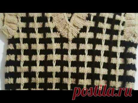 जिन्हे Knitting में कुछ भी बनना नहीं आता वो ये वीडियो ज़रूर देखें/Knitting for Beginners:Design-297