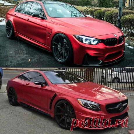 BMW M3 F80 VS MB S63