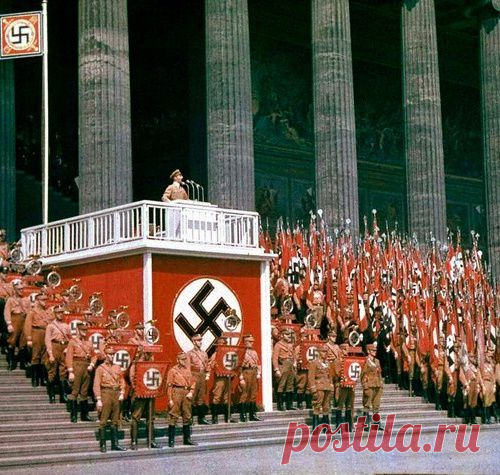 Нацистская Германия в цвете в 1930-х годах - МирТесен