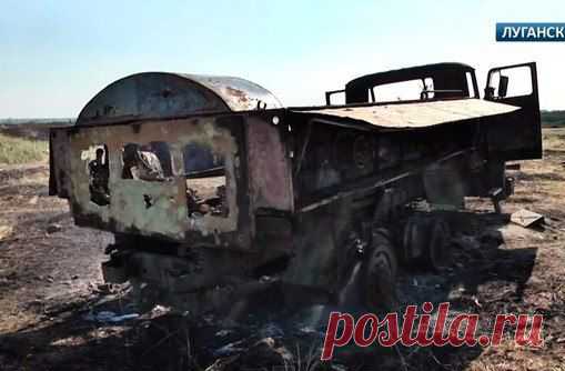 28.07.2014 в Луганске было разбито одно из подразделений украинской армии, усиленное бронетехникой.