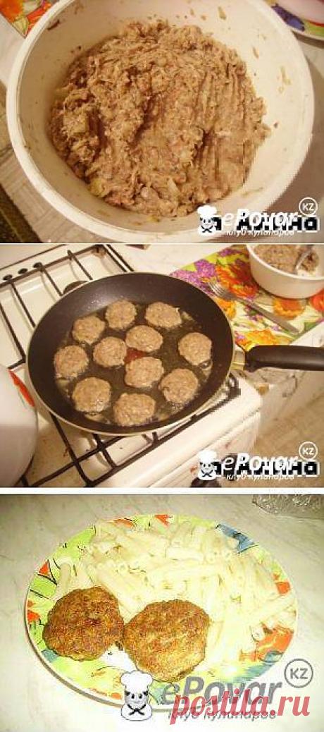 Котлеты из сардин и мясного фарша — Рецепт приготовления с фото — Горячие блюда, Блюда из фарша