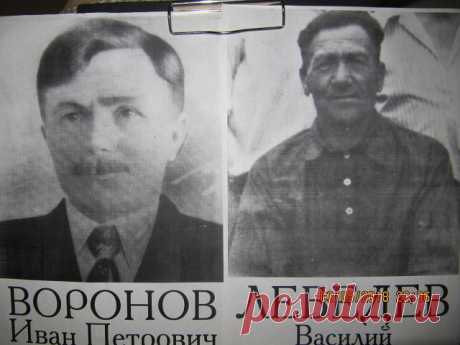 Я горжусь своей фамилией. Мой дед Иван Петрович Воронов. Известный агроном. Погиб в 44-ом в Белоруссии. Сегодня в церкви поминали погибших. И его, убиенного воина Иоанна помянули. Вечная память и печаль.