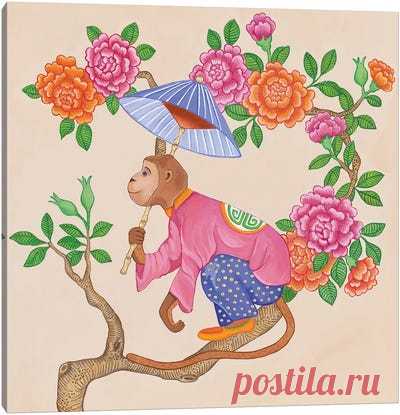 Primate Art: Canvas Prints & Wall Art | iCanvas