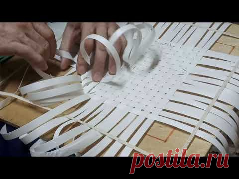 Корзинки из ПЭТ-ленты (стреппинг-ленты)