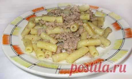 Макароны с фаршем