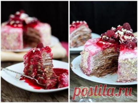 ШОКОЛАДНЫЙ БЛИННЫЙ ТОРТ