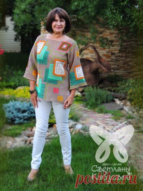 Новый вариант туники - Ярмарка Мастеров - ручная работа, handmade