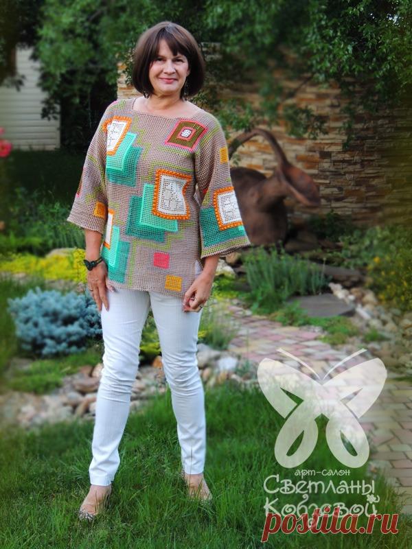 Новый вариант туники - Ярмарка Мастеров - ручная работа, handmade