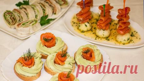 Как я делаю и оформляю закуски с красной рыбой для праздничного стола. Красиво и времени занимает немного | IrinaCooking | Яндекс Дзен