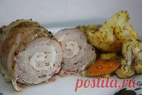Мясные Рулеты на парУ: Как свинушка с индюшкой подружились. Рецепт c фото, мы подскажем, как приготовить!