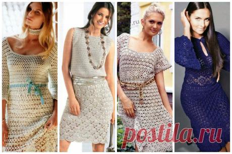 Little Treasures: 15 Crochet Dresses - free patterns and charts