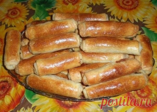 Хрустящие трубочки с начинкой