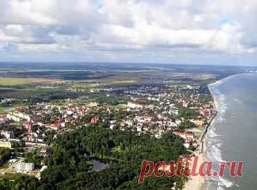 Зеленоградск, Калининградская область (вид  с западной стороны)
