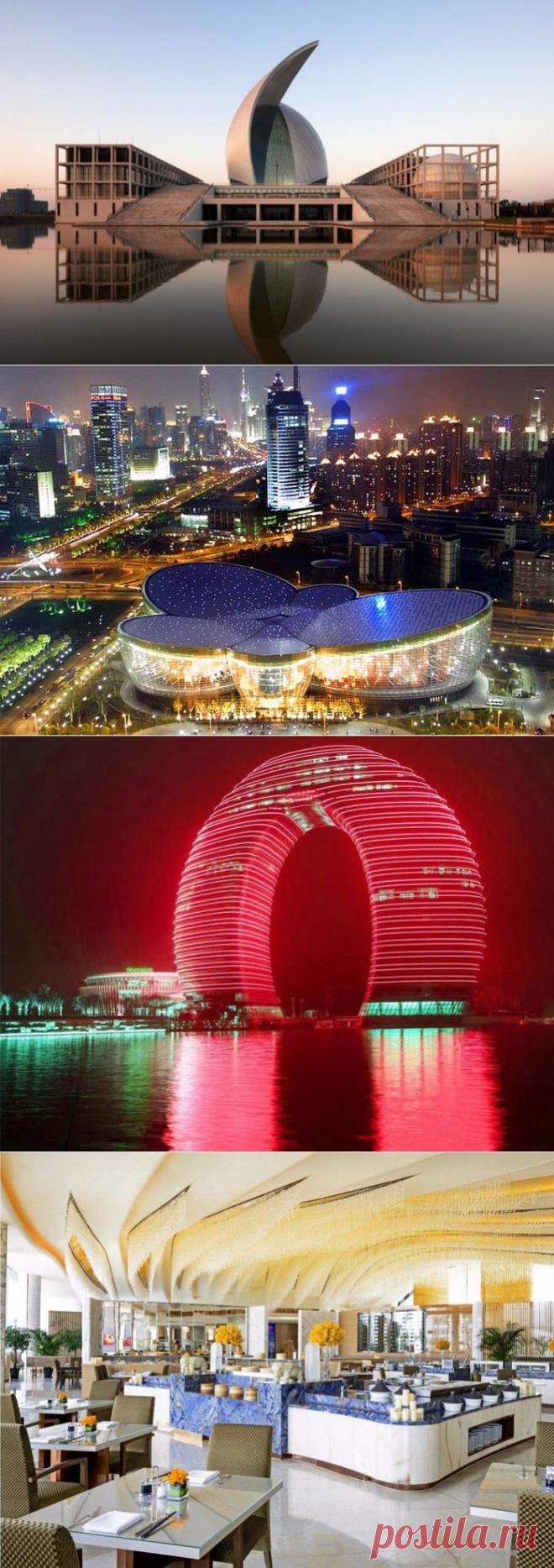 Уникальная архитектура современного Китая.