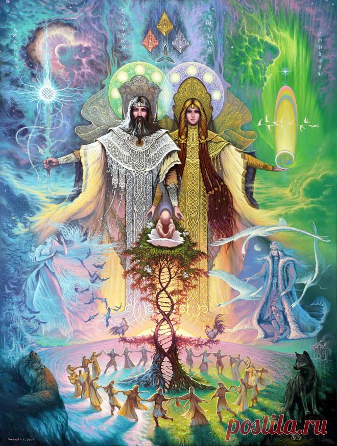 Забытые легенды глубокой старины: исчезнувшая Атлантида, загадочная Гиперборея, славянская Русь. Художник Александр Борисович Угланов. Часть 1.