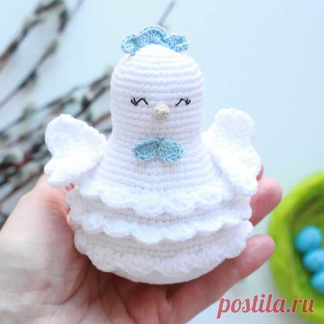 PDF Пасхальная курочка. Amigurumi crochet pattern. Бесплатная схема вязания амигуруми крючком. Игрушки своими руками! Курица, chicken pollito, pintinho, poussin, küken, hühnchen, pisklę, tavuk, kyckling, poulet, курча. #амигуруми #amigurumi #amigurumidoll #amigurumipattern #freepattern #freecrochetpatterns #crochetpattern #crochetdoll #crochettutorial #patternsforcrochet #вязание #вязаниекрючком #handmadedoll #рукоделие #ручнаяработа #pattern #tutorial #häkeln #amigurumis #diy #tutorialcrochet