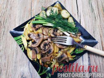 Приготовьте себе вкусные жареные шампиньоны