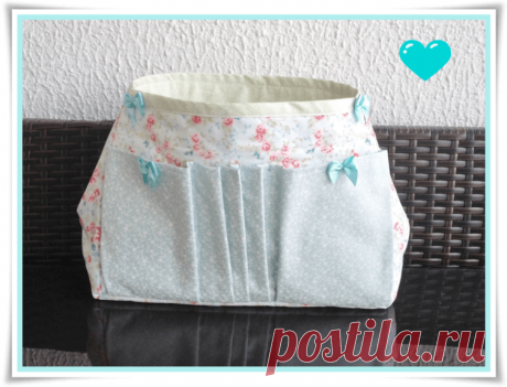 Passo a passo Organizador de bolsa | Vivartesanato