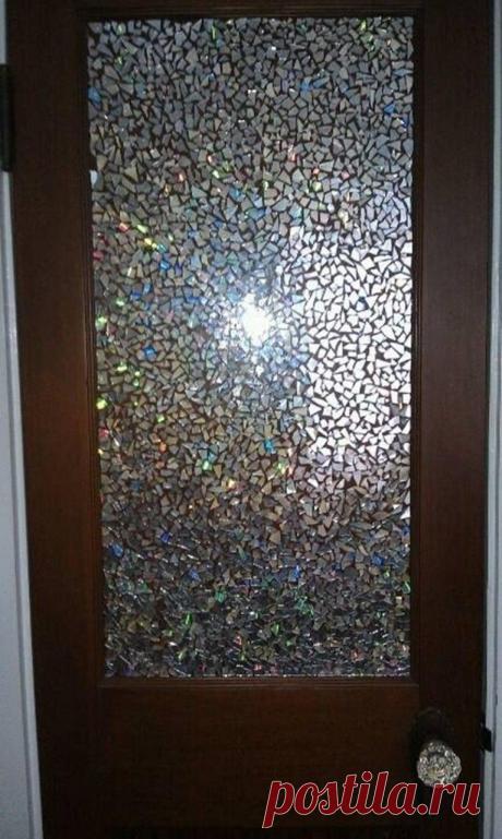 Оригинальные поделки из CD/DVD дисков