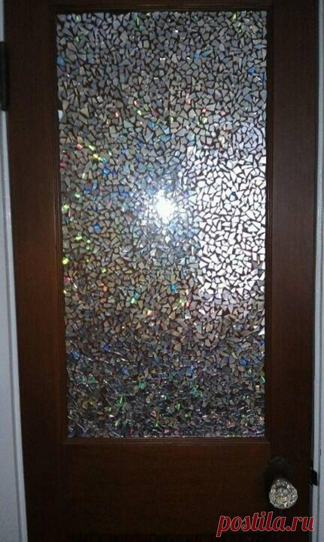 Оригинальные поделки из CD/DVD дисков