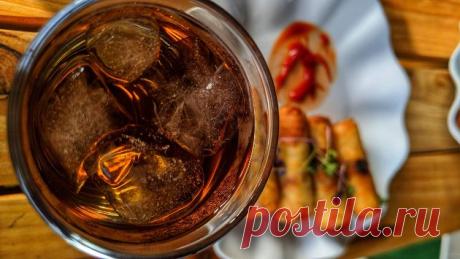 Бамбл-кофе с апельсиновым соком