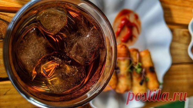 Бамбл-кофе с апельсиновым соком