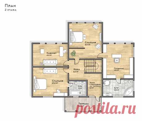 Дом Риверсайд — проекты и строительство под ключ в компании Render House