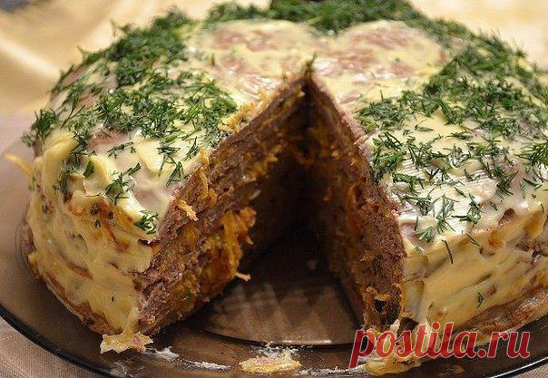Печёночный торт

Ингредиенты:
- Печень куриная — 800гр
- Мука — 200гр
Показать полностью…