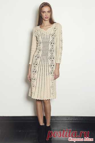 Дорога в счастье. Платье крючком от Veronica Beard Pre Fall 2014 - Свяжем вместе - Страна Мам